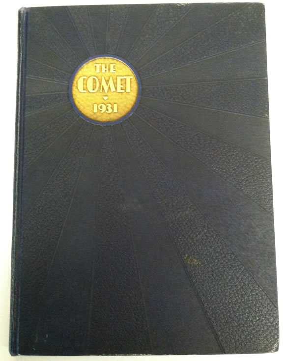 1931 HHS Yearbook Cover